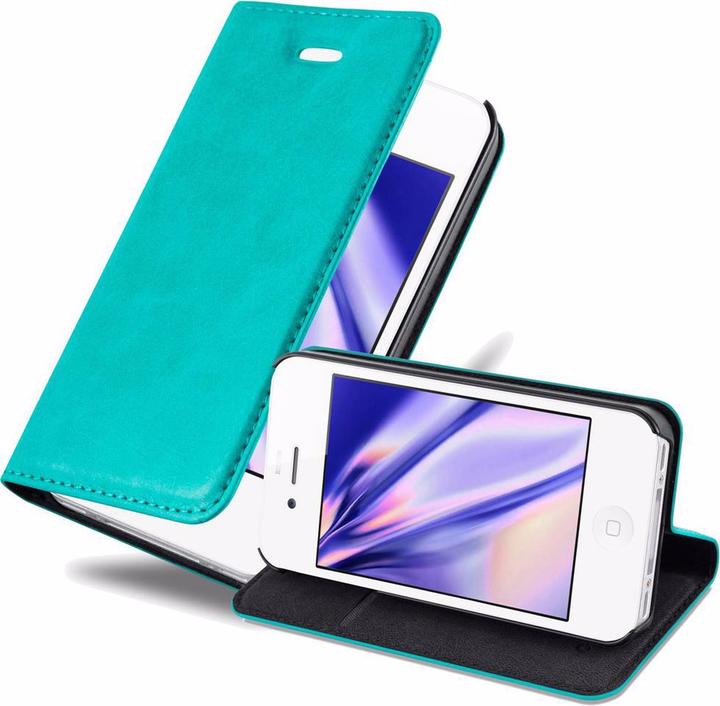 Produktbild Cadorabo Book Invisible Magnet Cover (Apple iPhone 4s, Apple iPhone 4)
