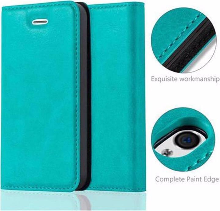 Produktbild Cadorabo Book Invisible Magnet Cover (Apple iPhone 4s, Apple iPhone 4)