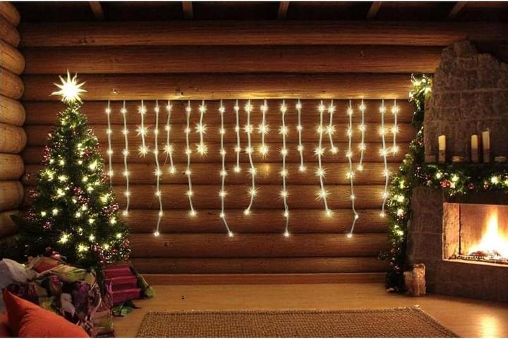 Immagine prodotto Dameco LED Vorhang Outdoor «Icicle» 190 cm x 80 cm (2 m)