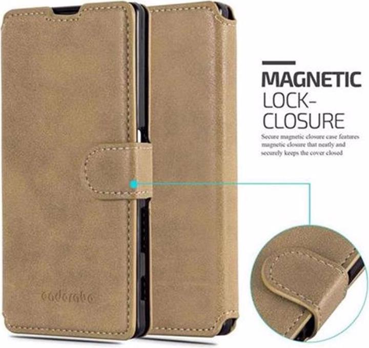 Actual product image Cadorabo Book Retro Matt Wallet Cover (Sony Xperia Z5)