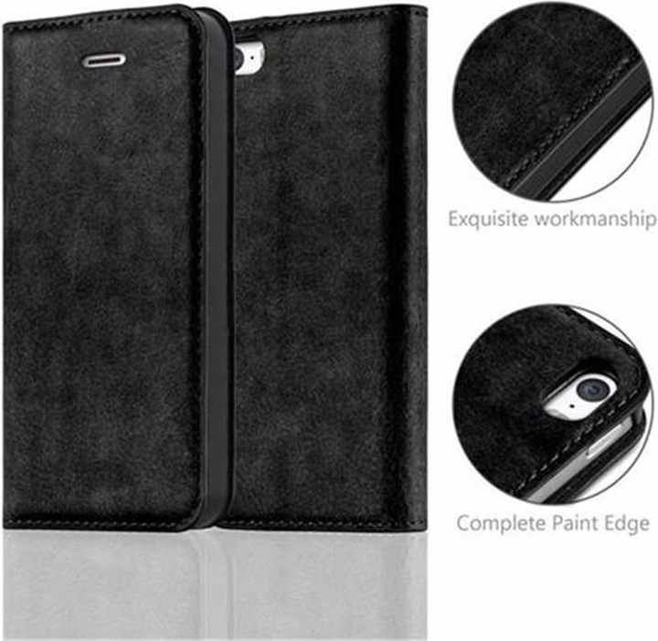 Actual product image Cadorabo Book Invisible Magnet Cover (Apple iPhone 5)