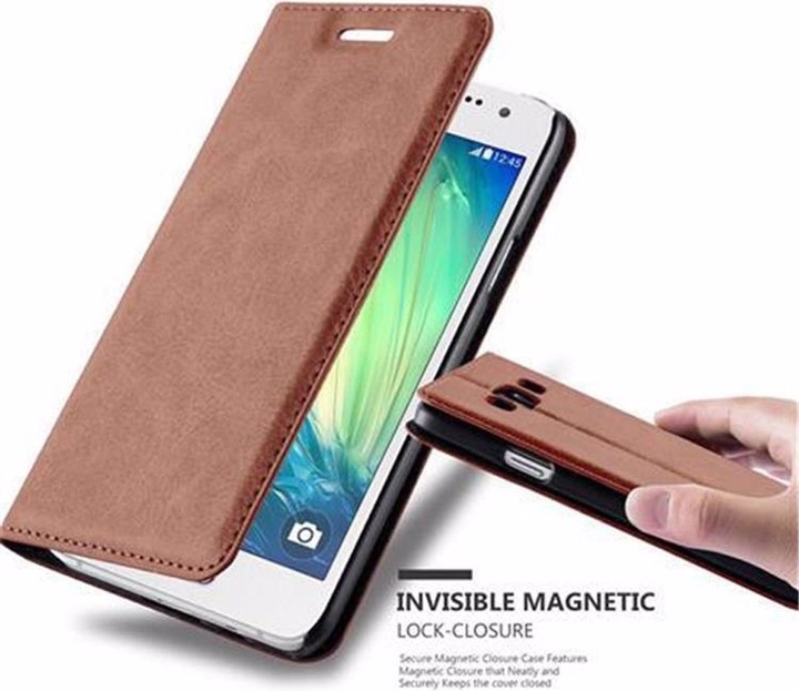 Actual product image Cadorabo Book Invisible Magnet Cover (Samsung Galaxy A3)