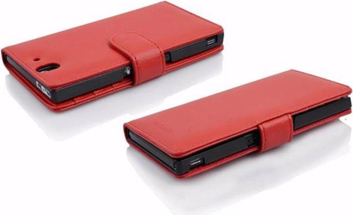 Actual product image Cadorabo Book with 3 card slots cover (Sony Xperia Z)