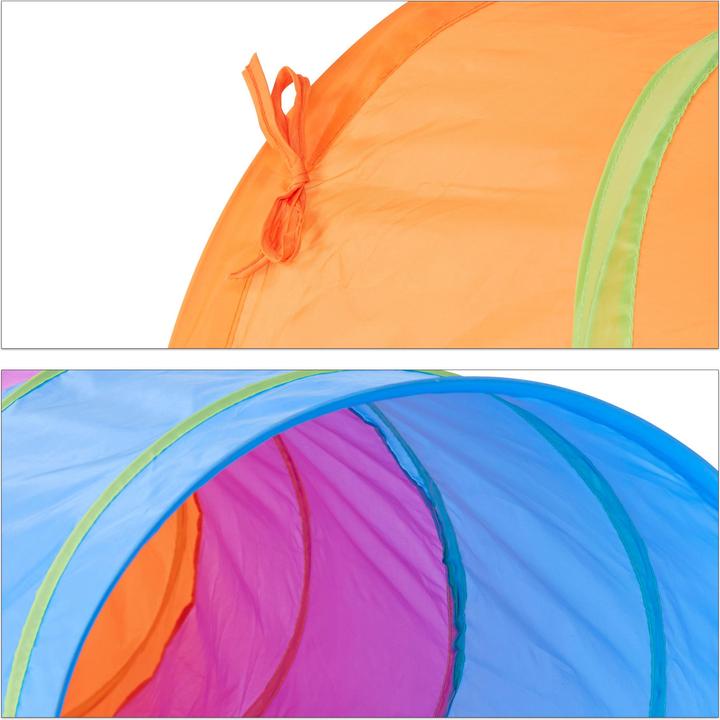 Immagine prodotto Relaxdays Tunnel di gioco colorato