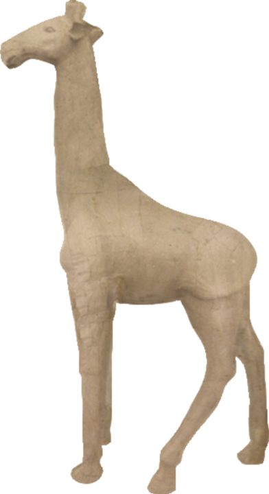 Actual product image Décopatch Cardboard figures 160 x 80 x 35 cm Giraffe XXL