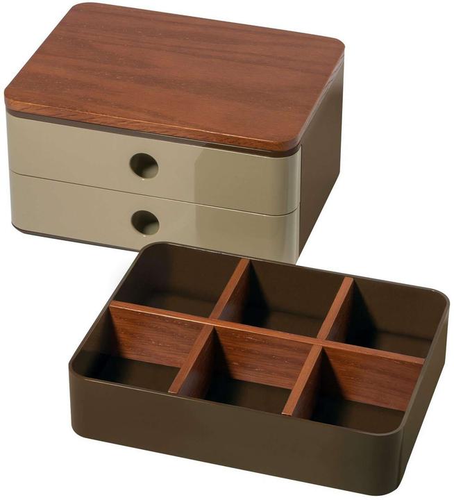 Actual product image Han Schubladenbox Braun (A5)