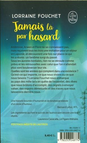 Actual product image Jamais là par hasard (French, Fouchet Lorraine, 2024)