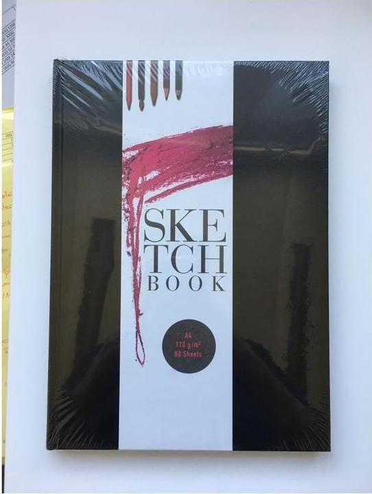 Actual product image Bam4u Sketchbook - hardback (A4, Hardcover)