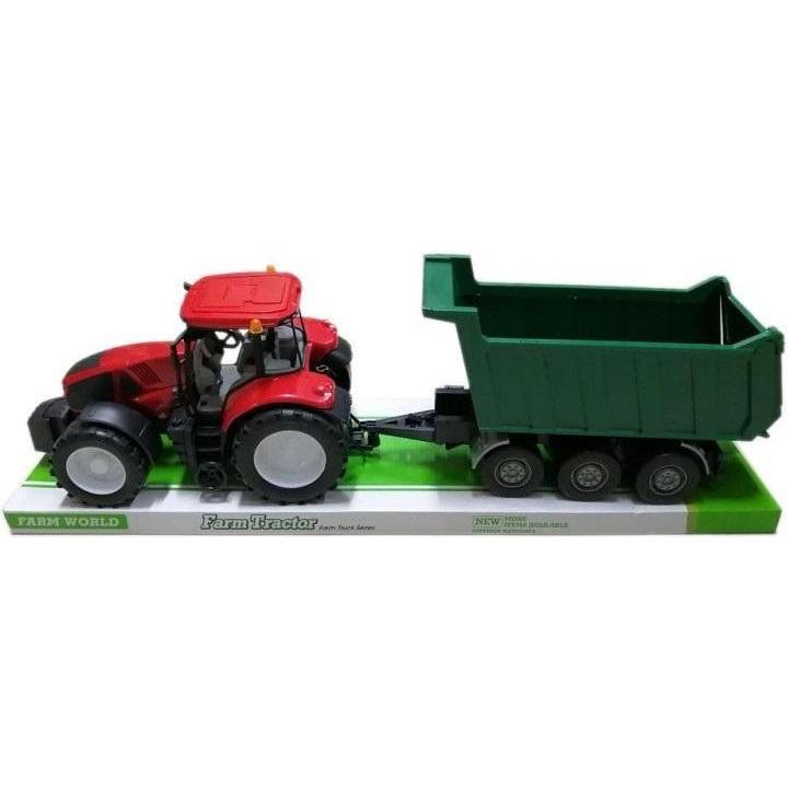 Macyszyn Toys Traktor mit Landmaschinen