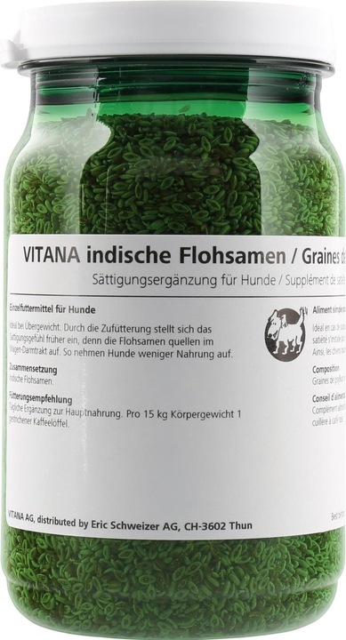 Produktbild Vitana Hunde-Nahrungsergänzung Indische Flohsamen, 150 g (1 Stk., 150 g)