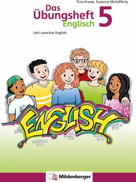 Immagine prodotto Das Übungsheft Englisch 5 (Tedesco, Crescione giallo, Susanne McCafferty, 2024)