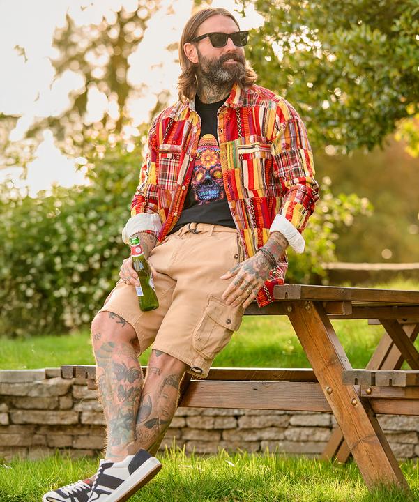 Produktbild Joe Browns Neon Lights Skull Graphic Tee (S)