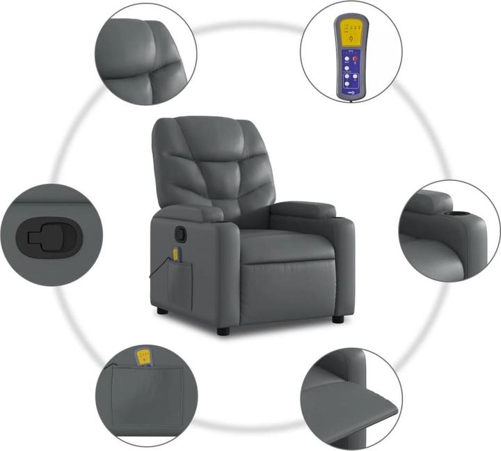Actual product image vidaXL Massage-Relaxsessel