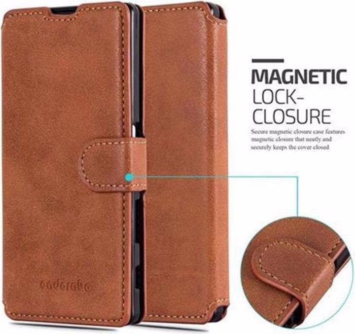 Actual product image Cadorabo Book Retro Matt Wallet Cover (Sony Xperia Z5)