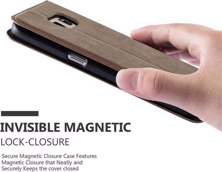 Actual product image Cadorabo Book Invisible Magnet Cover (Samsung Galaxy S7)