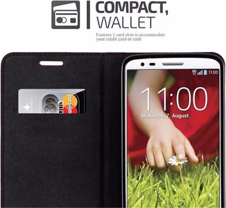 Produktbild Cadorabo Book Invisible Magnet Cover (LG G2)