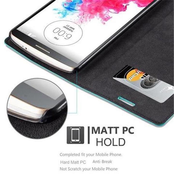 Productafbeelding Cadorabo Boek Onzichtbare Magneethoes (LG G3)