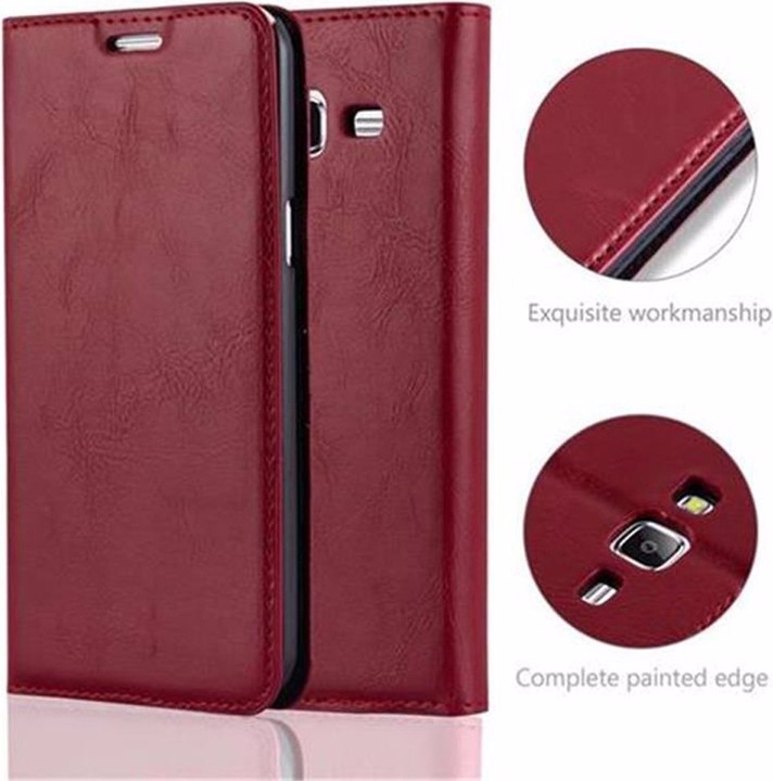 Actual product image Cadorabo Book Invisible Magnet Cover (Samsung Galaxy J5 (2015))