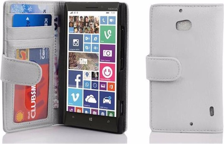 Actual product image Cadorabo Book with 3 card slots cover (Nokia Lumia 930, Nokia Lumia Icon 929)