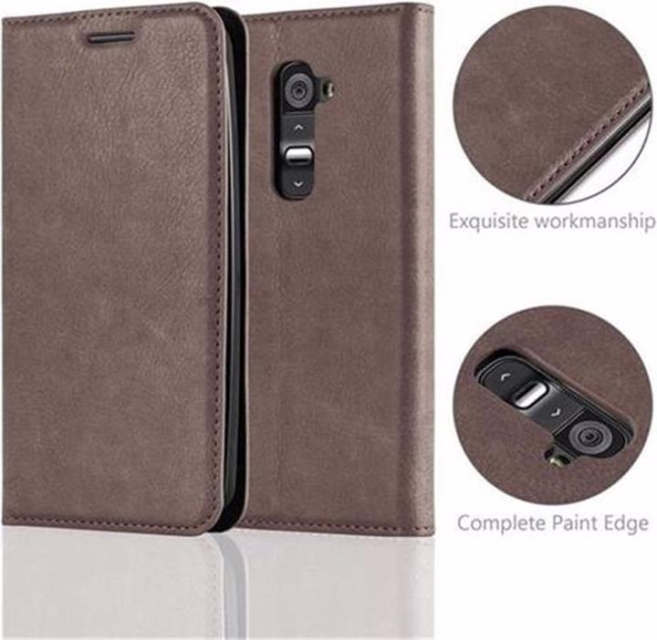 Image du produit Cadorabo Book Couverture magnétique invisible (LG G2)