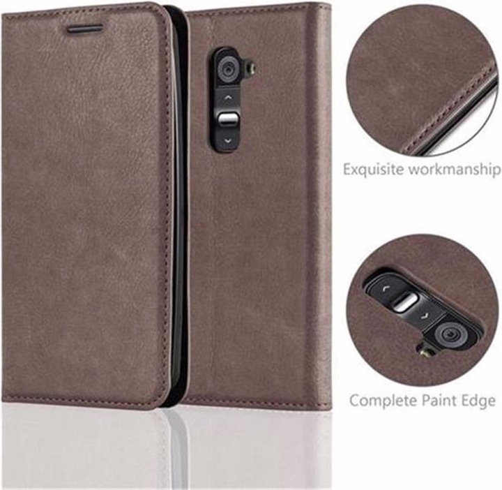 Produktbild Cadorabo Book Invisible Magnet Cover (LG G2)