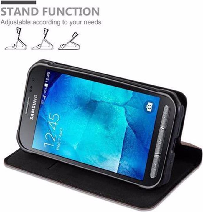 Actual product image Cadorabo Book Invisible Magnet Cover (Samsung Galaxy Xcover 3)