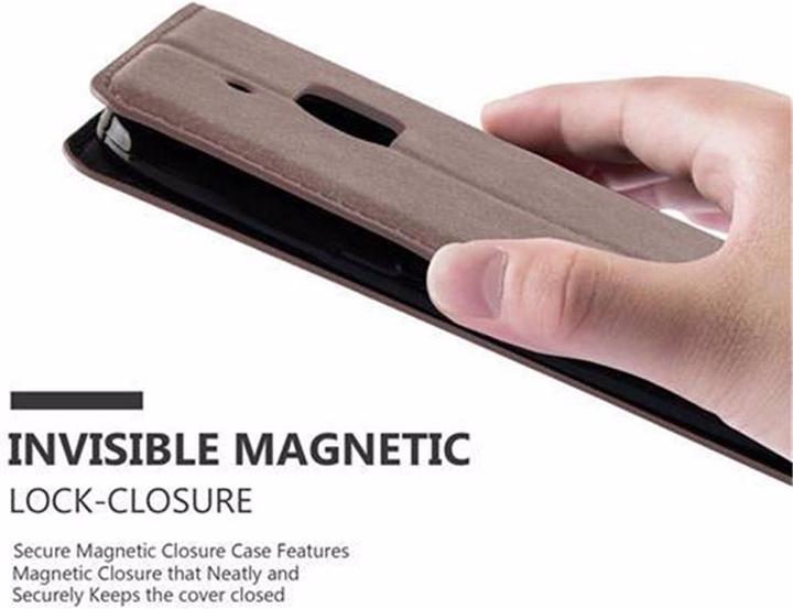 Productafbeelding Cadorabo Boek Onzichtbare Magneethoes (HTC One 10)