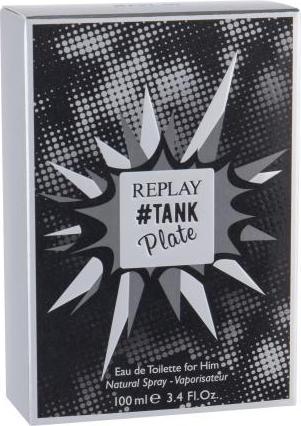 Actual product image Replay #Tank Plate (Eau de toilette, 100 ml)