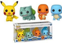 Produktbild Funko POP pack 4 figures Pokemon Starters Exclusive