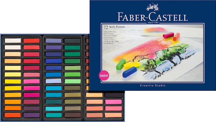 Immagine prodotto Faber-Castell Soft Pastelli Mini (Multicolore, 72 x)