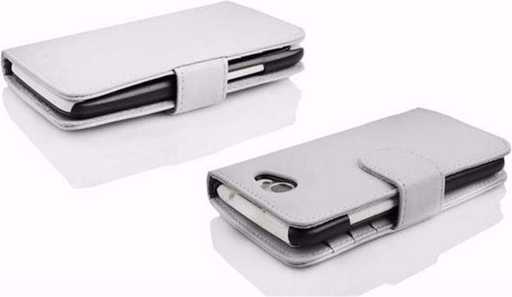 Actual product image Cadorabo Book with 3 card slots cover (Sony Xperia M2 Aqua, Sony Xperia M2)