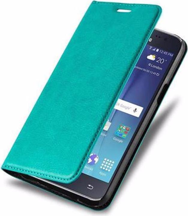 Actual product image Cadorabo Book Invisible Magnet Cover (Samsung Galaxy J5 (2015))