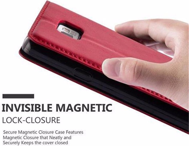 Actual product image Cadorabo Book Invisible Magnet Cover (Samsung Galaxy S2)