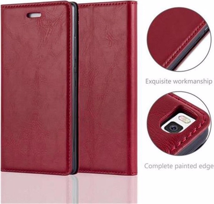 Actual product image Cadorabo Book Invisible Magnet Cover (Huawei P8)