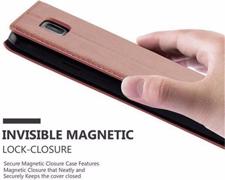 Actual product image Cadorabo Book Invisible Magnet Cover (Samsung Galaxy Alpha)