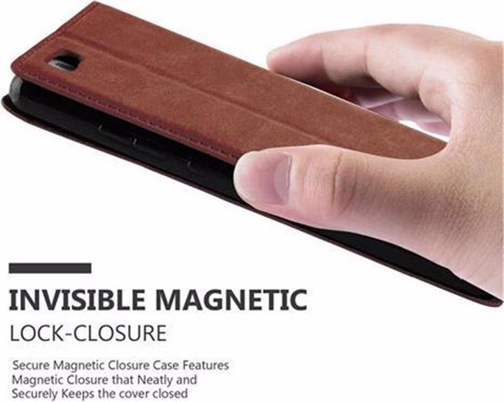 Productafbeelding Cadorabo Boek Onzichtbare Magneethoes (Huawei P8 Lite)