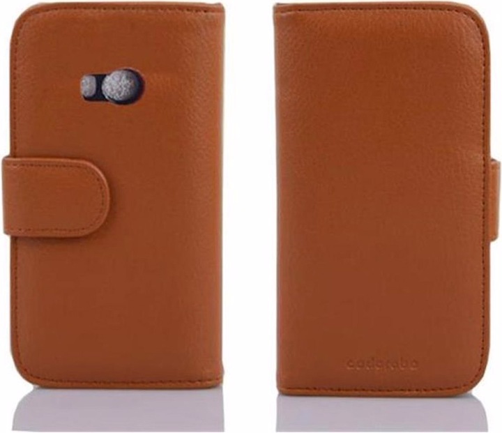 Actual product image Cadorabo Book with 3 card slots cover (HTC One Mini 2)