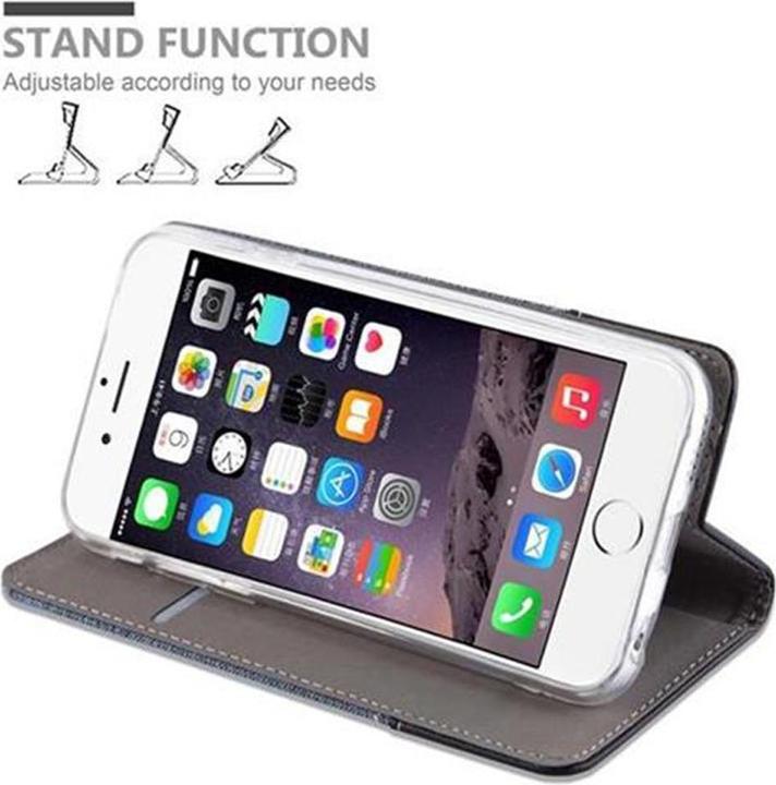 Actual product image Cadorabo Book Jeans Optics Cover (Apple iPhone 6)