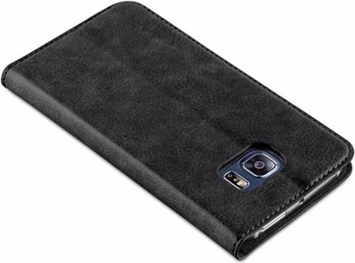 Actual product image Cadorabo Book Invisible Magnet Cover (Samsung Galaxy S6 Edge)