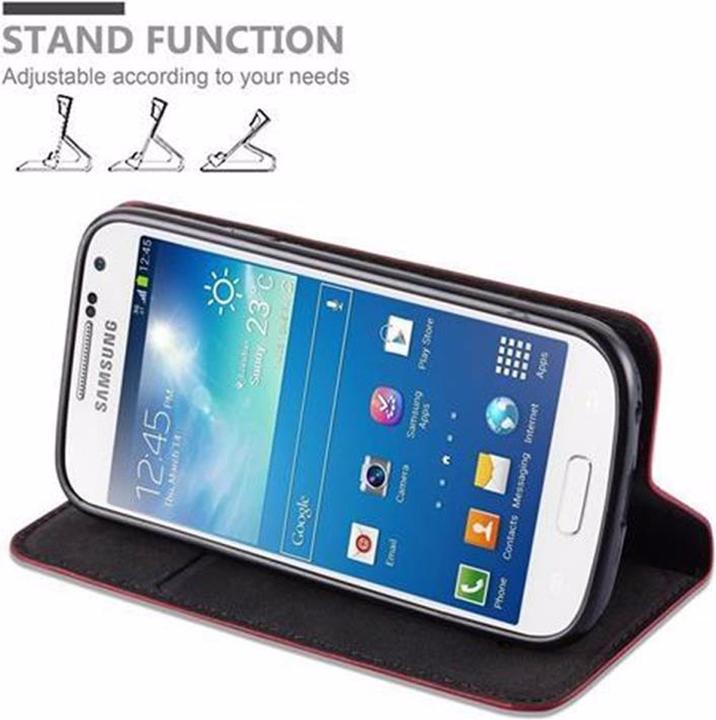 Image du produit Cadorabo Book Couverture magnétique invisible (Samsung Galaxy S4 mini)