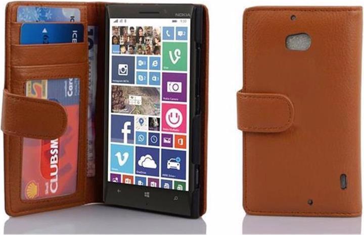 Immagine prodotto Cadorabo Libro con 3 slot per carte Copertina (Nokia Lumia Icon 929, Nokia Lumia 930)