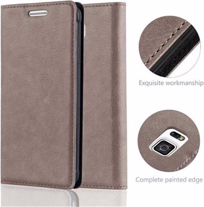 Productafbeelding Cadorabo Boek Onzichtbare Magneethoes (Samsung Galaxy Alpha)