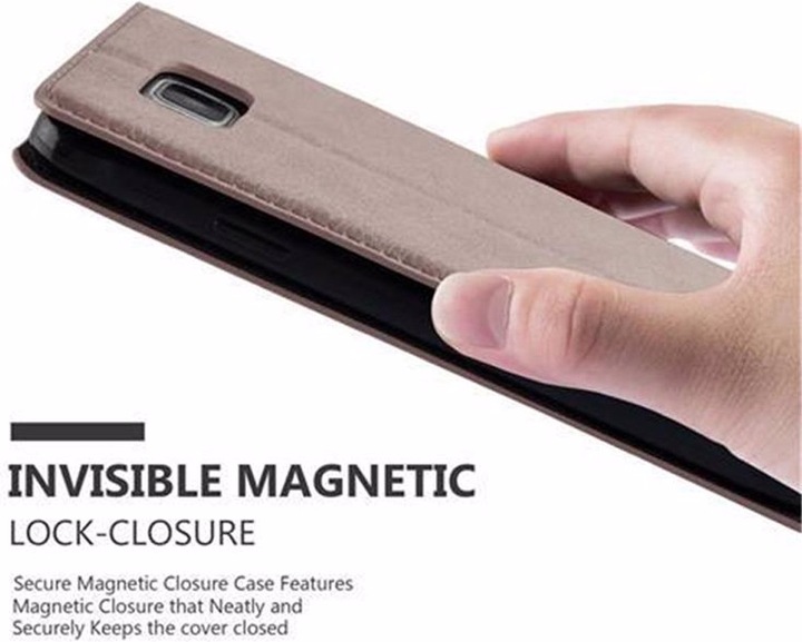 Produktbild Cadorabo Book Invisible Magnet Cover (Samsung Galaxy Alpha)