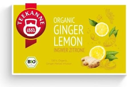 Actual product image Teekanne Gastro Organic Ginger-Lemon (36 g)
