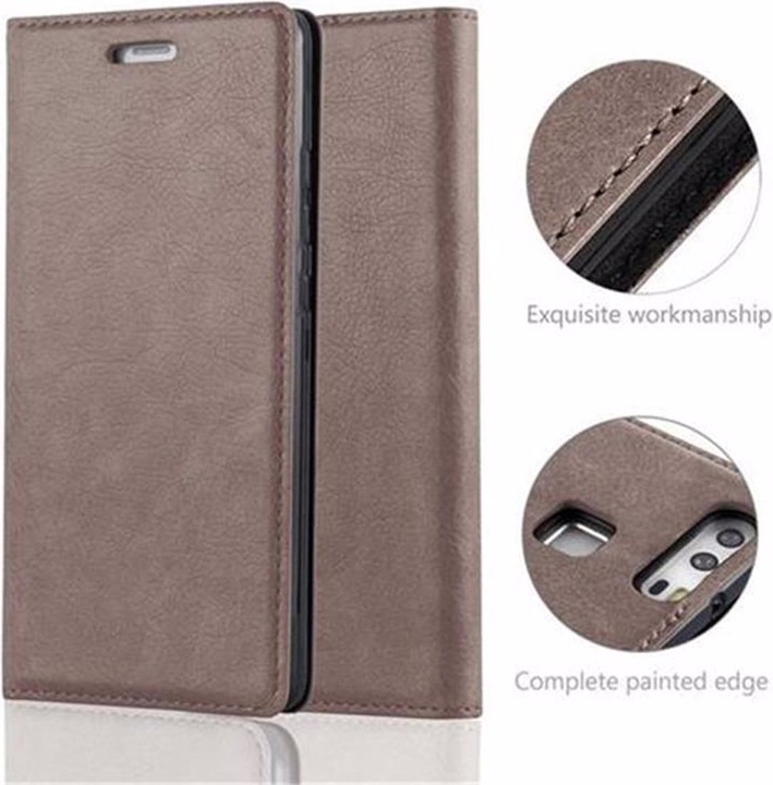 Actual product image Cadorabo Book Invisible Magnet Cover (Huawei P9)