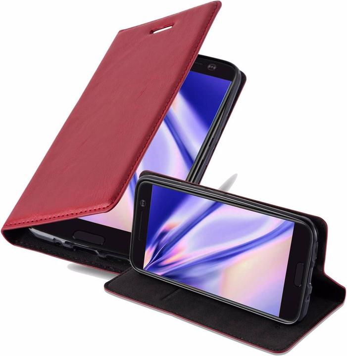 Actual product image Cadorabo Book Invisible Magnet Cover (HTC One 10)