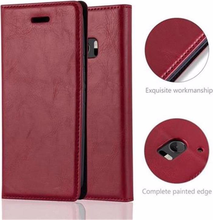 Actual product image Cadorabo Book Invisible Magnet Cover (HTC One 10)