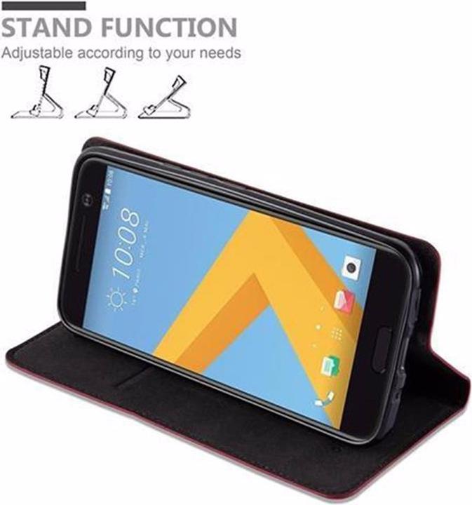 Actual product image Cadorabo Book Invisible Magnet Cover (HTC One 10)