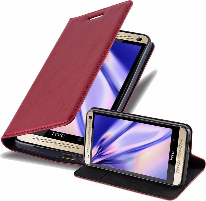 Produktbild Cadorabo Book Invisible Magnet Cover (HTC One M7)