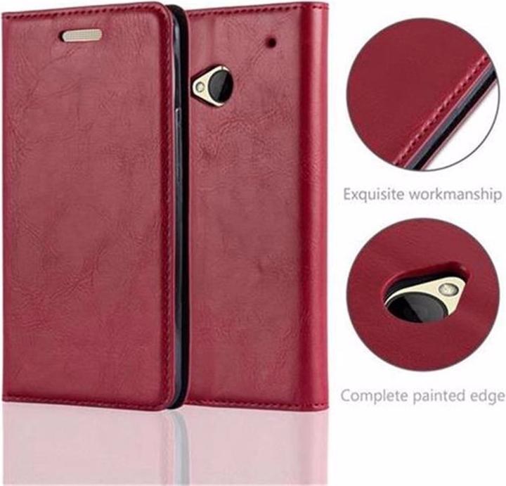 Produktbild Cadorabo Book Invisible Magnet Cover (HTC One M7)